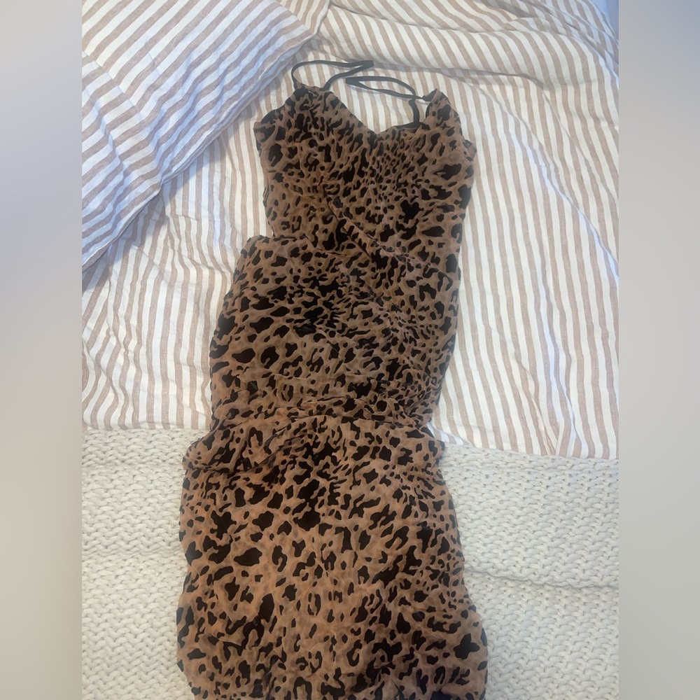 Forever 21 cheetah dress
